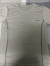 亚当彼得运动套装男士夏季套装跑步运动服速干衣套装夏天男休闲两件套薄款 灰色 套装 5XL 建议体重185-200斤 实拍图