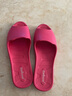 步术BUOOUNSU中国台湾进口鱼嘴防撞儿童亲子拖鞋男女四季防滑轻便柔软 桃花红 26.5 CM鞋约长(L适合39-41穿） 实拍图