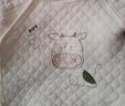 黛芷芙新生婴儿衣服秋冬初生冬季保暖夹棉冬装0-3个月1新生儿纯棉上衣 4134黄色小房子 52码，5-10斤宝宝 （半背） 实拍图