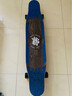 ZBOARDS 木毒长板女子初学者舞板代步全能板平花入门滑板长板专业级滑板 113cm 盖亚 整板 全黑 实拍图