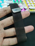 手表配件 适配华米1/2/2s华米AMAZFIT 2代硅胶表带 GTS/GTR手表带 20 22mm 吸磁网带：黑色 22mm 实拍图