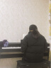 探律（TANLV）钢琴电钢琴88键重锤专业数码钢琴智能家用成人初学者幼师儿童立式电子钢琴 T02专业级-全重锤-木纹黑-多功能APP-双人凳 实拍图