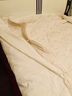 富安娜（FUANNA） 富安娜 蚕丝羊毛二合一子母加厚被子冬天被芯双人保暖床上用品 柔暖蚕丝羊毛二合一（纯棉面料） 230*229cm 实拍图