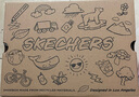 Skechers斯凯奇童鞋女童运动鞋大童儿童小白鞋魔术贴休闲跑步鞋303522L 实拍图