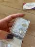 爱尔康（Alcon）视康美瞳彩色隐形眼镜 睛彩CC彩片日抛10片 流金琥珀 800度 实拍图