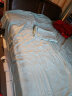 雅兰家纺 60支长绒棉抗菌四件套贡缎素色纯棉床单被套星级酒店四件套 芝士奶绿-抗菌（床单款） 1.5米床(200*230cm) 实拍图