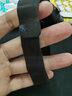 手表配件 适配华米1/2/2s华米AMAZFIT 2代硅胶表带 GTS/GTR手表带 20 22mm 吸磁网带：黑色 22mm 实拍图