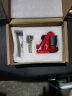 玥玛750E-7655 自行车锁摩托车锁电动车锁碟刹锁防盗锁带锁架 红色 实拍图