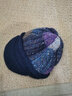 卡蒙（Kenmont）发热抗菌毛线帽贝雷帽子女冬天韩版针织帽百搭后托帽狐狸毛球9416 藏青色 均码  58cm 实拍图