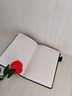法拉蒙 a5硬壳皮面笔记本本子带笔插位学生考研日记本商务办公会议记录记事本可定制 绿色 实拍图