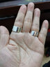 倔匠999足银男士戒指宽大码复古潮霸气扳指六字开口单身食指指环个性 19号(手指周长59MM) 实拍图