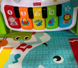费雪（Fisher-Price）婴儿玩具新生儿见面礼生日礼物礼盒-豪华钢琴缤纷健身器FWT06 实拍图