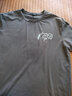 真维斯（Jeanswest）冰丝中袖男2025夏季简约印花宽松冰感速干短袖T恤男士大码上衣服 深灰（可爱龙白胸标） 2XL (185) (体重155-180斤) 实拍图