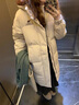 骆驼（CAMEL）【麒麟】户外羽绒服鸭绒加厚羽绒衣中长款保暖时尚防风运动外套 A13CAPN114A，幻影黑/墨灰，男 M 实拍图