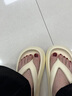 IQGD拖鞋女人字拖沙滩凉拖鞋外穿简约夏季E3004 白色 40-41  实拍图