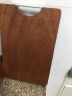 川岛屋乌檀木菜板实木家用切菜板占板擀面案板厨房整木砧板 乌檀木菜板36x24cm 实拍图
