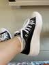 匡威（Converse）厚底鞋女鞋新款70S低帮帆布鞋松糕鞋云朵Move增高硫化鞋小个子 570256C 经典黑 35 /5 实拍图