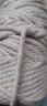 九月生 棉线绳包粽子绳DIY手工细棉绳装饰棉线绳粽子绳捆螃蟹绳子棉绳材料挂毯编织线5毫米*100米 实拍图