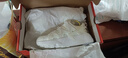 耐克NIKE休闲鞋女华莱士AIR HUARACHE运动鞋DQ8031-102米白37.5 实拍图