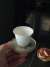 兮元记哥窑纯手绘杯垫茶垫品茗茶托垫子家用创意茶杯隔热垫功夫茶道配件 哥窑手绘柿子圆形杯垫-6个装 实拍图