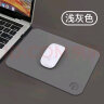 镭拓（Rantopad）G1 硬质皮革游戏防水鼠标垫 商务办公电脑鼠标垫 桌面垫 浅灰色 晒单实拍图