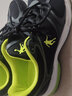乔丹QIAODAN男鞋2025秋冬季轻便跑步运动鞋男士休闲旅游慢跑鞋子 黑色/亮绿（297网面） 39 实拍图