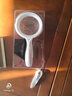 迈峰 德国工艺30倍100倍高倍手持放大镜带LED灯高清老人阅读老年儿童 30倍充电款带33颗LED灯直径135MM 实拍图