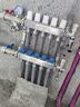 奥享 德国地热地暖分水器套装恒温控泄水球阀304不锈钢大流量集分水器 5路套餐 实拍图