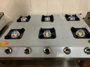 长城煲仔炉商用三眼四眼燃气灶液化气六眼6头煤气灶多头燃气灶四头八头猛火燃气灶砂锅灶麻辣烫灶牛扒 【大间距】方六眼灶_蜂窝火 煤气罐/液化气【含熄火保护】 实拍图