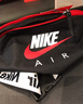 耐克nike腰包男女大容量户外运动跑步单肩斜跨包胸包礼物送男友 AIR黑/红CW9263-011 均码 实拍图
