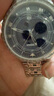 欧品客瑞士认证品牌手表男机械表全自动男士手表夜光防水潮流满天星男表 欧品客-3203-钻圈本蓝 实拍图
