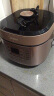美的（Midea）提鲜系列 智能电压力锅5L家用多功能不粘双胆高压快煮上蒸下煮 高压锅YL50X5-201（3-6人食用） 实拍图