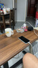 燕草居移动折叠升降床边桌电脑桌床边老人用宿舍桌桌板可调节角度 胡桃木色【80*40基础升降款】 实拍图