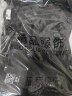 汐嘻冰丝夏季薄款裤子男休闲工作耐磨直筒商务运动工装青年加绒长裤 黑色+深灰 L -建议100-110斤左右 实拍图
