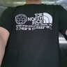 北面（The North Face）【经典款】北面T恤男女情侣款短袖户外透气春季上新|7WAT JK3/黑色 S/165（建议拍大一码） 实拍图