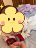 婧麒宝宝拜年服连体衣服冬装夹棉百日宴满月红色新生婴儿过年 平安喜乐满印【四季款】 66cm 实拍图