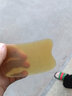 康祝慈天然牛角刮痧板美容院刮痧片背部腿部全身通用家用加厚三角刮痧板 黄四方加厚款（送精油+穴位图+收纳盒袋） 实拍图