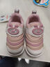巴布豆宝宝学步鞋冬季加绒毛毛虫儿童婴儿机能鞋二棉童鞋 贝壳粉 19码 实拍图