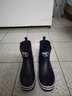 Evercreatures英国雨鞋女雨靴成人防滑防水鞋橡胶水靴蓝色切尔西雨鞋短筒 女款 蓝色低帮12BLU 40(UK7) 实拍图