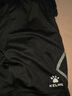 KELME/卡尔美运动短裤男夏薄款休闲跑步五分裤健身短裤 3991565 黑色(口袋+拉链）3991570 XL 180 实拍图