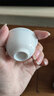 番易15Y茶碗带盖陶瓷泡茶用中号不烫手白瓷盖碗茶杯功夫茶具套装中式 陶瓷玉兰杯12件套 实拍图