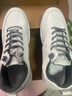 百达威登（PATAL VIETON）春夏季白色男鞋学生鞋韩版潮流休闲透气男士潮鞋帆布鞋子男板鞋 白色【低邦款】a6631 42 实拍图