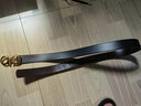 菲拉格慕（Ferragamo） 腰带男士休闲商务正装皮带【带宽约3.5cm/可裁剪】 675542 586940/金头 115码【适合3尺5以内腰围】 实拍图