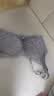 浪莎文胸女小胸聚拢内衣上托收副乳无钢圈少女蕾丝防下垂胸罩 中灰 85A B/38 实拍图