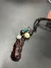 宝佩高档紫檀木纳财貔貅汽车钥匙扣电动车电动自行车摩托车电瓶车礼品 实拍图