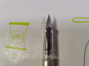 晨光(M&G)文具学生钢笔珠光灰F尖3.4mm口径可换墨囊 正姿练字钢笔 办公签字笔墨水笔（不含墨囊）单支装AFPY522517 实拍图