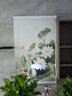 禛品 定制山水卷帘彩绘帘花卷帘遮光防水办公室卧室厨房卫生间免打孔升降卷拉式窗帘 免打孔 粘贴 实拍图