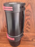 慕馨（moosen）保温壶真空户外大容量车载旅行水壶保温瓶定制LOGO暖壶定制刻字 曜石黑1200ml(不含白色小碗) 实拍图