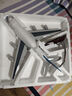 中国南方航空A380飞机模型原型机灯 仿真航模客机礼品摆件发动机模型生日礼物 A380-37cm 实拍图