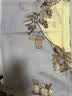 达芬奇密码薄100%羊毛围巾女空调房冬季妈妈款披肩生日礼物送礼礼盒装 生石花 蓝紫 实拍图